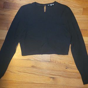 Charlotte Russe Cropped Light Sweater